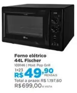 Lojas Solar Forno elétrico Fischer oferta