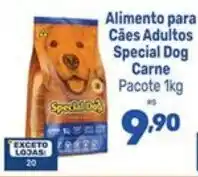 Supermercados Jau Serve Alimento para Cães Adultos Special Dog Carne oferta