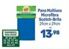 Supermercados Jau Serve Pano Multiuso Microfibra Scotch-Brite oferta
