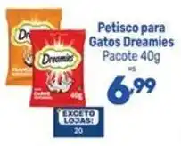 Supermercados Jau Serve Petisco para Gatos Dreamies oferta