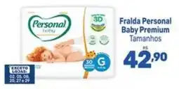 Supermercados Jau Serve Fralda personal baby premium oferta
