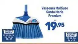 Supermercados Jau Serve Vassoura Multiuso Santa Maria Premium oferta