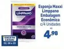 Supermercados Jau Serve Esponja maxxi limpanno oferta