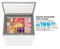 Lojas Solar Freezer Horizontal 307L Consul oferta