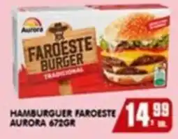Higa's Supermercado Hamburguer faroeste aurora oferta