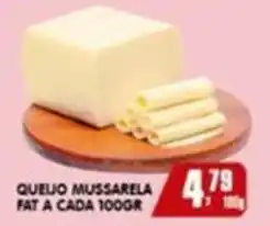Higa's Supermercado Queijo mussarela oferta