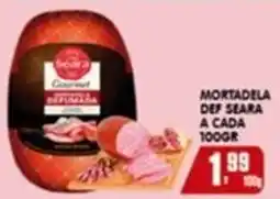 Higa's Supermercado Mortadela def seara a cada 100gr oferta