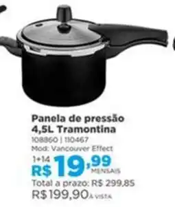 Lojas Solar Panela de pressão Tramontina oferta