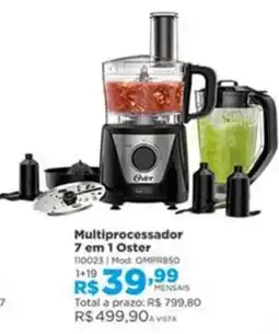 Lojas Solar Multiprocessador 7 em 1 Oster oferta