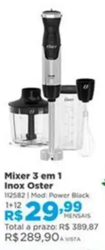 Lojas Solar Mixer 3 em 1 inox oster oferta