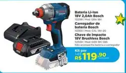 Lojas Solar Bateria li-ion 18v 2,0ah bosch oferta