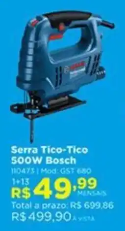 Lojas Solar Serra Tico-Tico 500W Bosch oferta