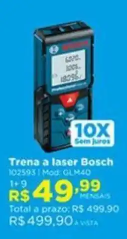 Lojas Solar Trena a laser Bosch oferta