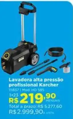 Lojas Solar Lavadora alta pressão profissional karcher oferta