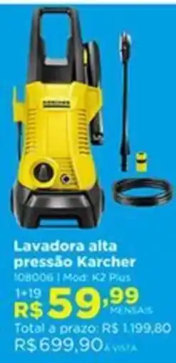 Lojas Solar Lavadora alta pressão Karcher oferta