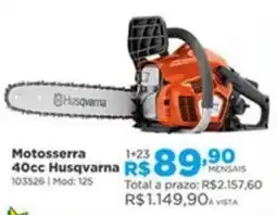 Lojas Solar Motosserra 40cc Husqvarna oferta