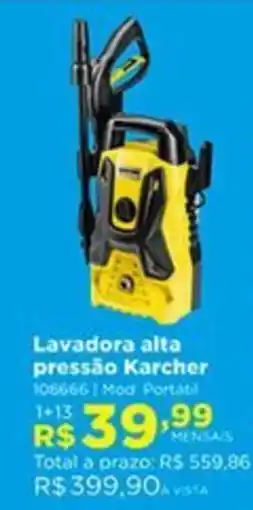 Lojas Solar Lavadora alta pressão Karcher oferta