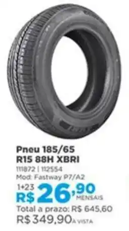 Lojas Solar Pneu 185/65 R15 88H XBRI oferta