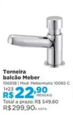 Lojas Solar Torneira balcão meber oferta