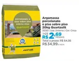 Lojas Solar Argamassa porcelanato e piso sobre piso oferta
