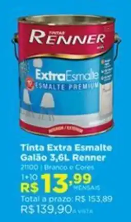 Lojas Solar Tinta extra esmalte oferta