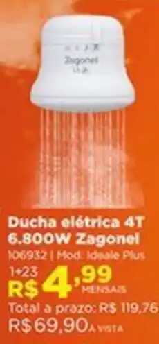 Lojas Solar Ducha elétrica 4t oferta