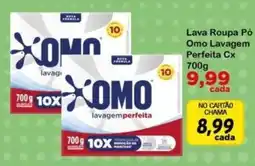 Chama Supermercados Lava Roupa Pó Omo Lavagem Perfeita oferta