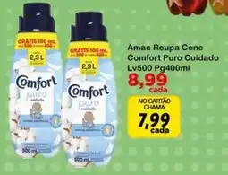 Chama Supermercados Amac roupa conc comfort puro cuidado oferta