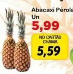 Chama Supermercados Abacaxi Pérola oferta