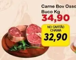 Chama Supermercados Carne Bov Ossos Buco Kg oferta