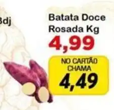 Chama Supermercados Batata Doce Rosada oferta