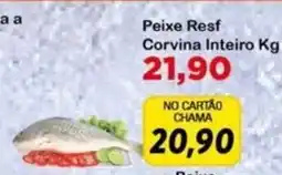 Chama Supermercados Peixe Resf Corvina Inteiro oferta