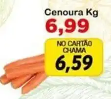 Chama Supermercados Cenoura oferta