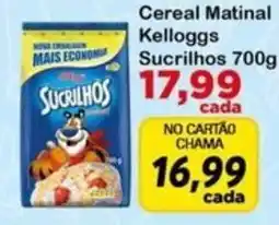 Chama Supermercados Cereal Matinal Kelloggs Sucrilhos oferta
