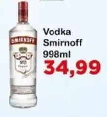 Chama Supermercados Vodka smirnoff oferta