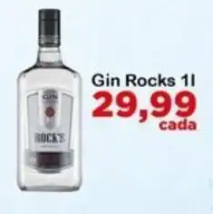 Chama Supermercados Gin rocks 1l oferta