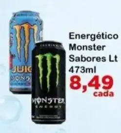 Chama Supermercados Energético Monster Sabores Lt oferta