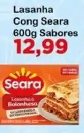 Chama Supermercados Lasanha Cong Seara Sabores oferta
