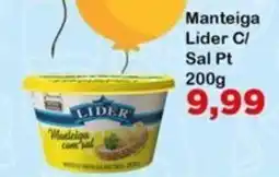 Chama Supermercados Manteiga lider cl sal pt oferta