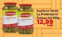 Chama Supermercados Azeitona verde la preferida c/ caroço oferta