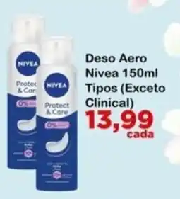 Chama Supermercados Deso Aero Nivea 150ml oferta