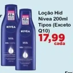Chama Supermercados Loção hid nivea oferta
