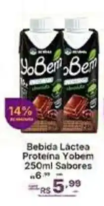 Super Lagoa Bebida Láctea Proteína Yobem oferta