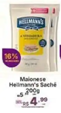 Super Lagoa Maionese hellmann's sachê oferta