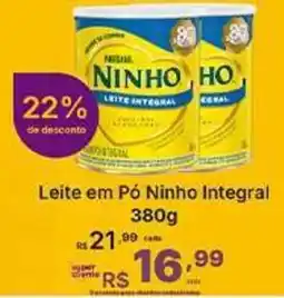 Super Lagoa Leite em Pó Ninho Integral oferta