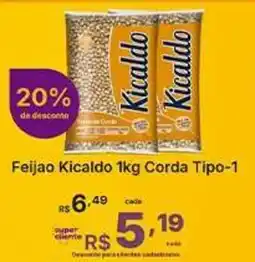 Super Lagoa Feijao Kicaldo Corda Tipo-1 oferta
