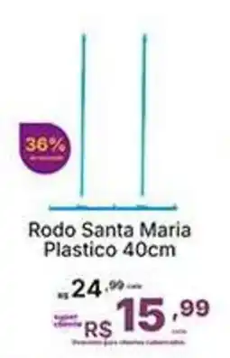 Super Lagoa rodo santa maria plastico 40cm oferta