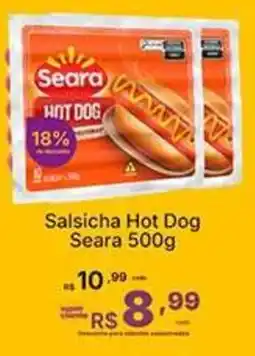 Super Lagoa Salsicha hot dog seara oferta