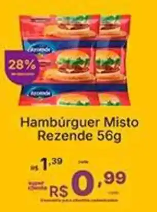 Super Lagoa Hambúrguer Misto Rezende oferta