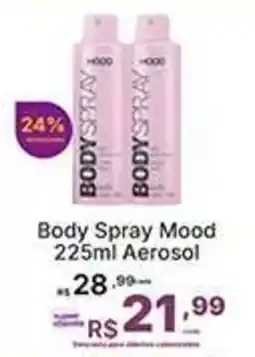 Super Lagoa Body Spray Mood oferta